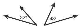 Classify the angles in the figure by choosing the correct term from the choices below.

supplement