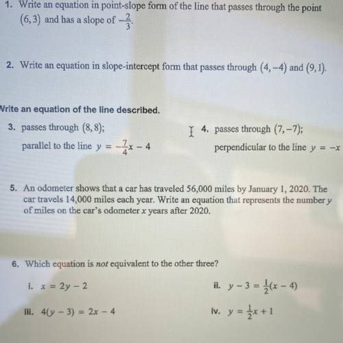 What is the answer to five??