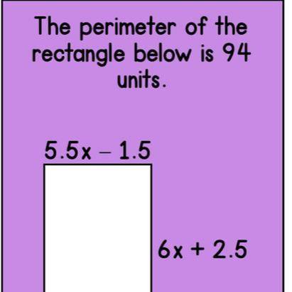 What are the dimensions of the rectangle? (ANSWER QUICK)