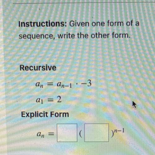 How to write the other form of this sequence