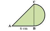 For the figures below, assume they are made of semicircles, quarter circles, and squares. For each