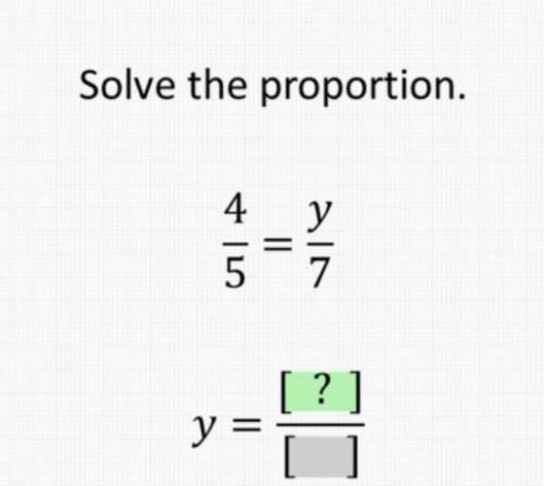 Help me solve the proportion please :(